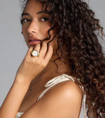 Always Punctual Watch Ring